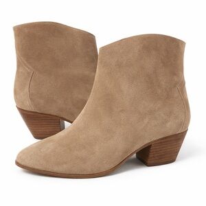 Isabel Marant Nowles Taupe Suede Ankle Boots • EU 40 / US 9
